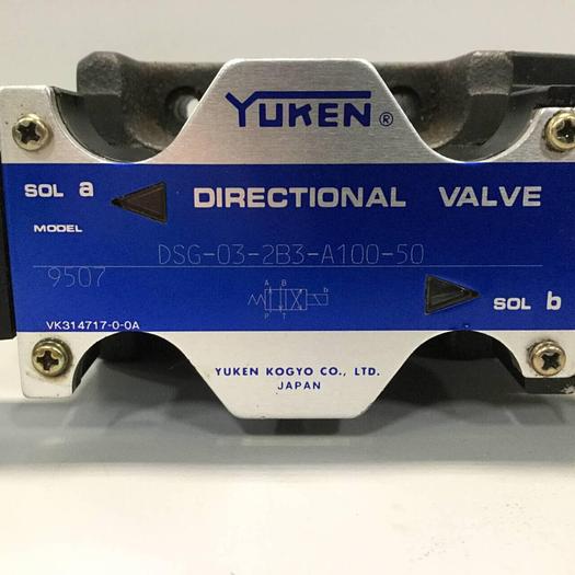 Used YUKEN Directional Valve DSG-03-2B3-A100-50 #92268