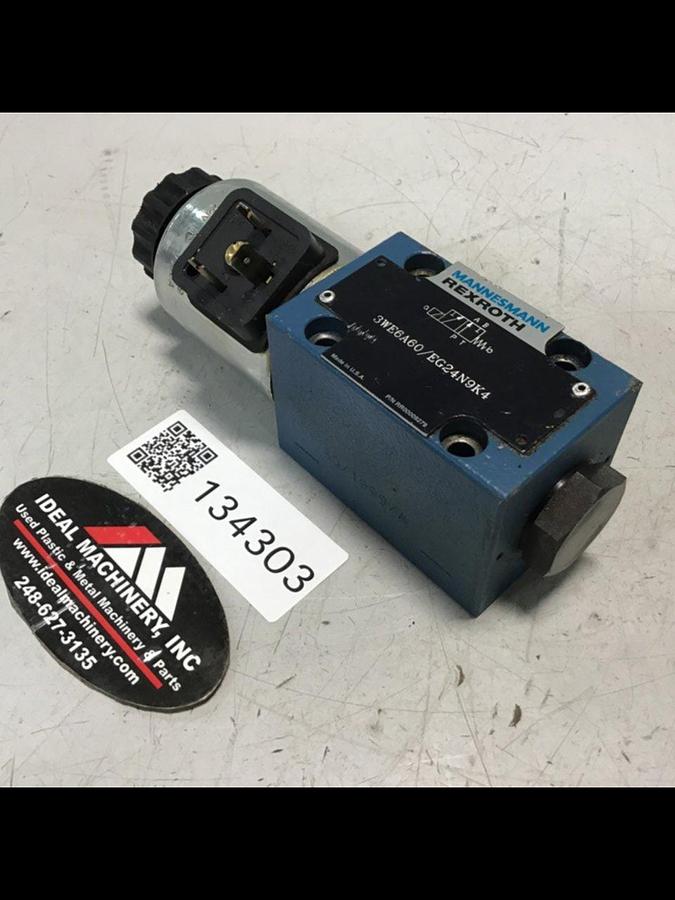 Used MANNESMANN REXROTH Valve 3WE6A60/EG24N9K4 USED