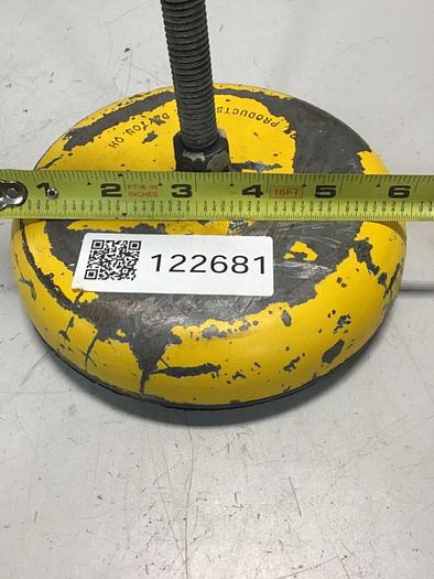 Used TECH PRODUCTS Leveling Mount Pad 6 Inch 6 1/8 X 6 1/8 #122681