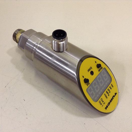 Used TURCK ELEKTRONIK Pressure Sensor PS010V-303-2UPN8X-H1141 #85513
