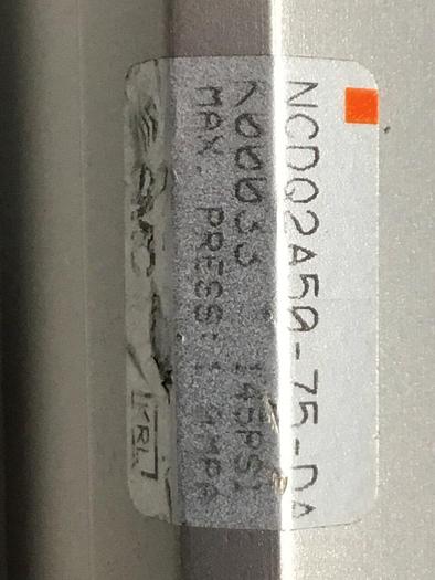 Used SMC Cylinder NCDQ2A50-75-DA-K00033 #124218