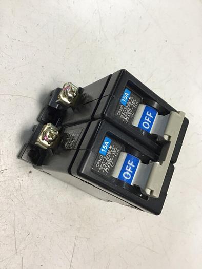 Used FUJI ELECTRIC 15 Amp Circuit Breaker CP32D-15 #119685