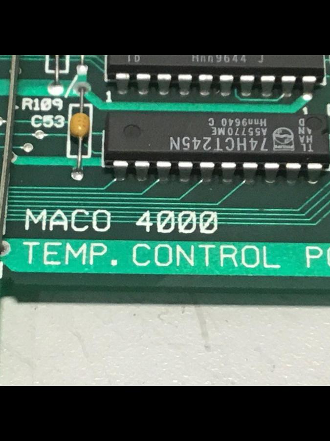 Used BARBER COLMAN Temp Control Circuit Board A-13398-4 Used
