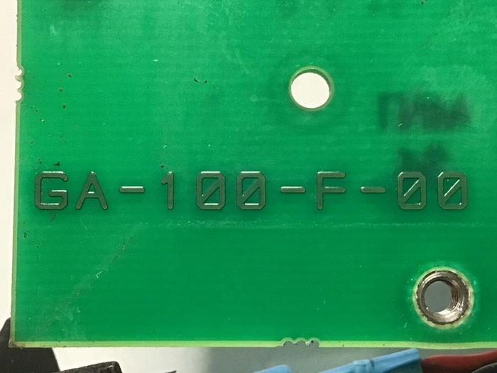 Used GAMMAFLUX Hot Runner Output Board GA-100-F-00 Used