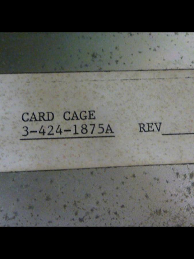 Used CINCINNATI MILACRON Slot Rack 3-424-1875A #63954