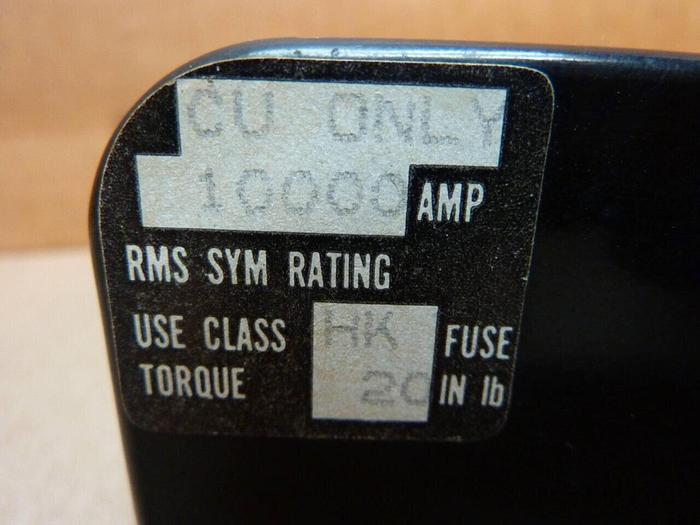 Used GOULD 30 Amp Fuse Holder 60328 #38240