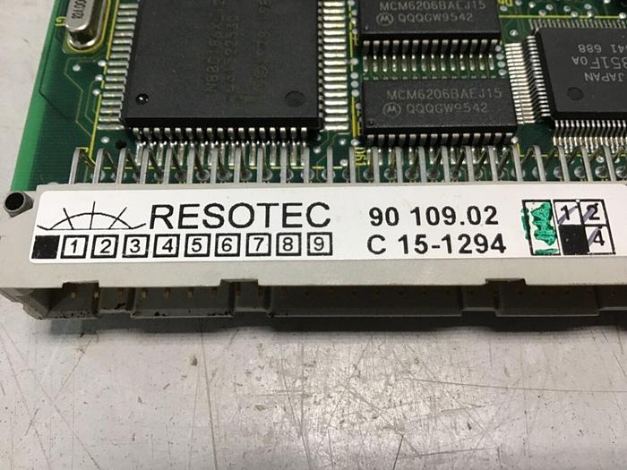 Used RESOTEC Circuit Board 90109.02 Used
