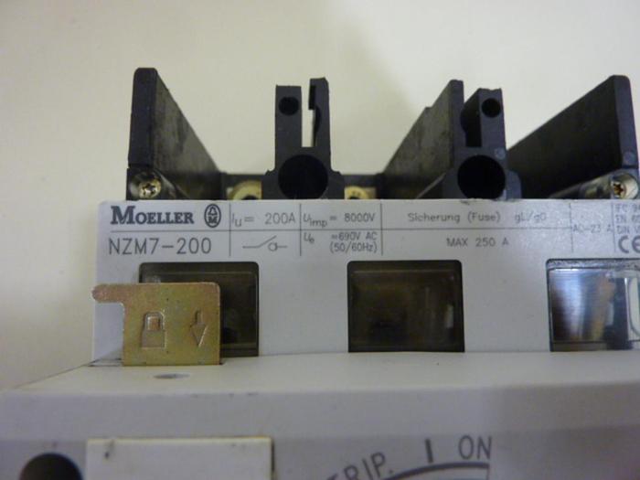 Used MOELLER Disconnect Switch NZM7-200 #63498