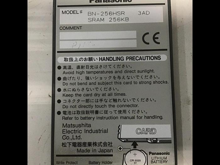 Used TOYO Operator Panel w/PC Card PLCS-10 #131930