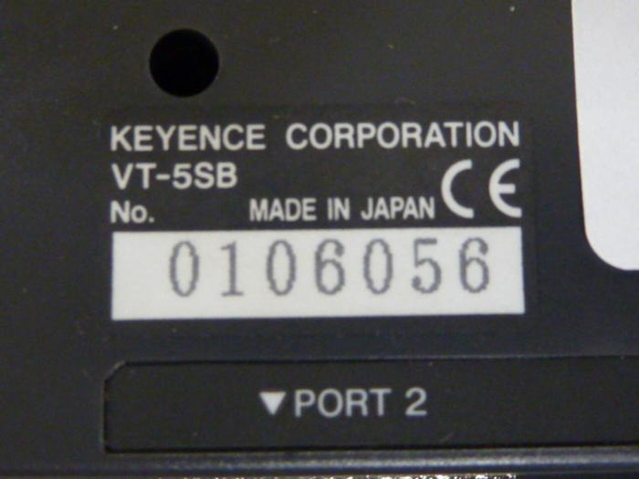 Used KEYENCE CORP Operator Interface VT-5SB #53499