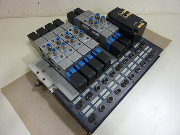 Used FESTO Control Block / Valve Terminal TN 18 859 #52757