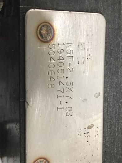 Used EATON CORPORATION Hydraulic Cylinder N5F-2.5X7.83 #130406