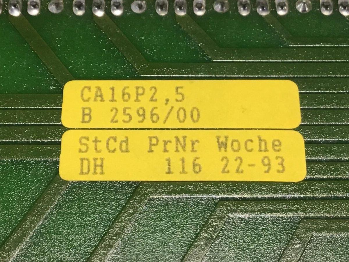 Used BACHMANN ELECTRONIC Circuit Board CA16100E Used