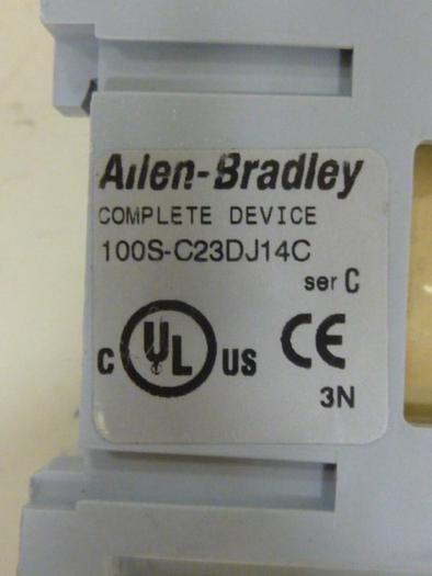 Used ALLEN BRADLEY Contactor 100S-C23DJ14C SER C #63622