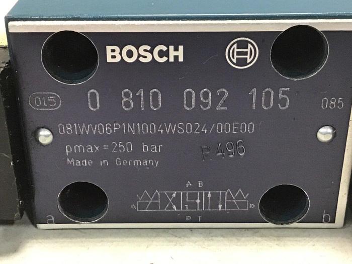 Used BOSCH Directional Valve 0 810 092 105 #142063