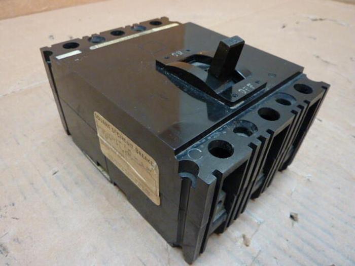 Used SQUARE D 15 Amp Circuit Breaker FAL32015 #28446