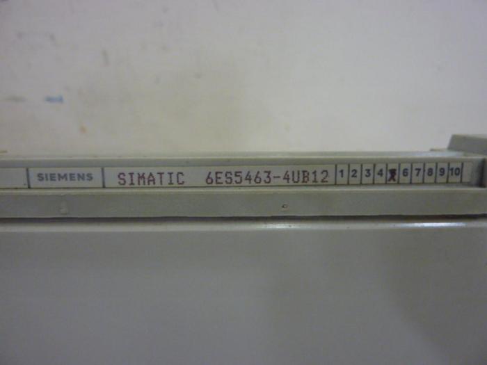 Used SIEMENS Control Module 6ES5 463-4UB12 #58971