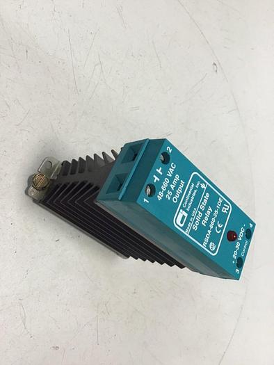 Used CONTINENTAL INDUSTRIES Solid State Relay RSDA-660-25-1DE #138144
