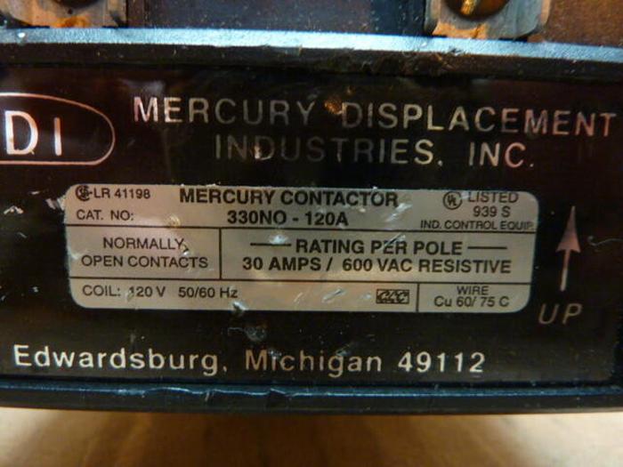 Used MDI Contactor 330NO-120A #22875