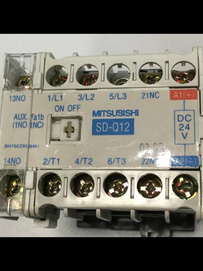 Used MITSUBISHI Magnetic Contactor SD-Q12 USED