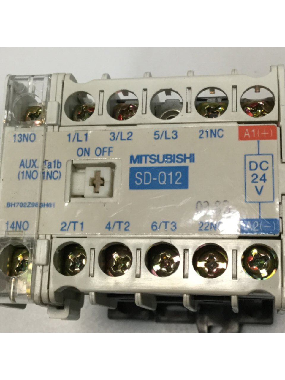 Used MITSUBISHI Magnetic Contactor SD-Q12 USED
