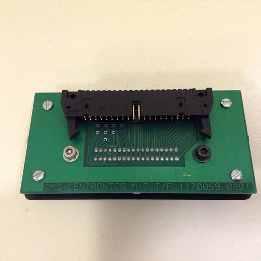 Used QMS Circuit Board 1170059.0201 #81368