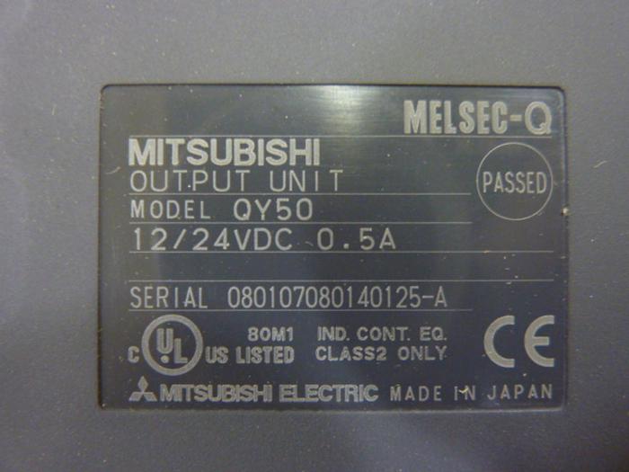 Used MITSUBISHI Output Module QY50 #52012