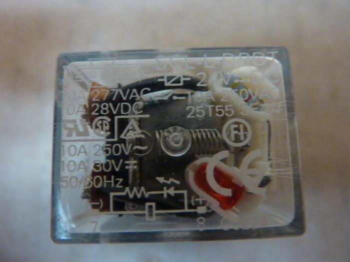 Used SONG CHUAN Relay SCL-L-DPDT #27340
