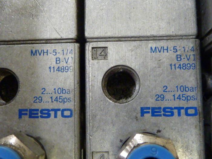 Used FESTO Control Block / Valve Terminal IFB8-02 #52873