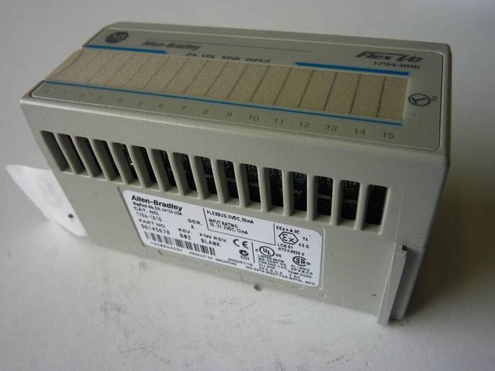 Used ALLEN BRADLEY Input Module 1794-IB16 SER A #50508