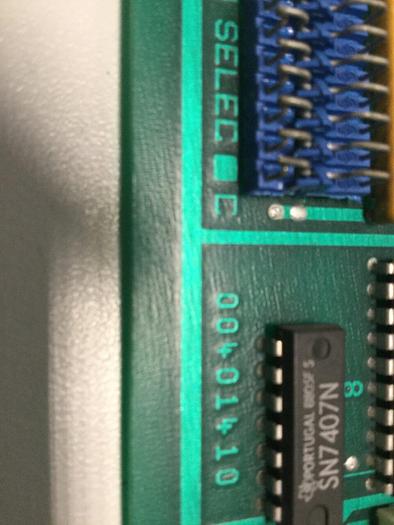 Used SELEC Circuit Board 00401410 #103763