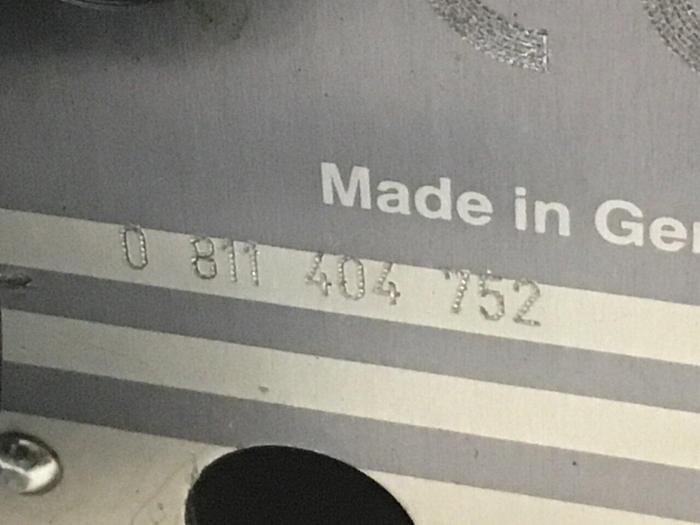 Used BOSCH Proportional Valve 0 811 404 752 Used