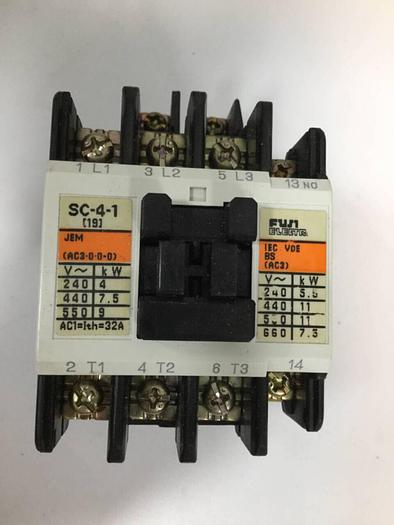 Used FUJI ELECTRIC Contactor SC-4-1 #97910
