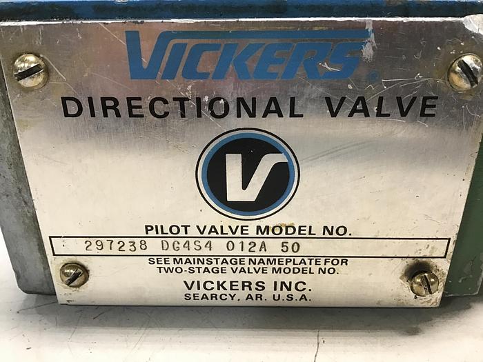 Used VICKERS DG4S4 012A 50