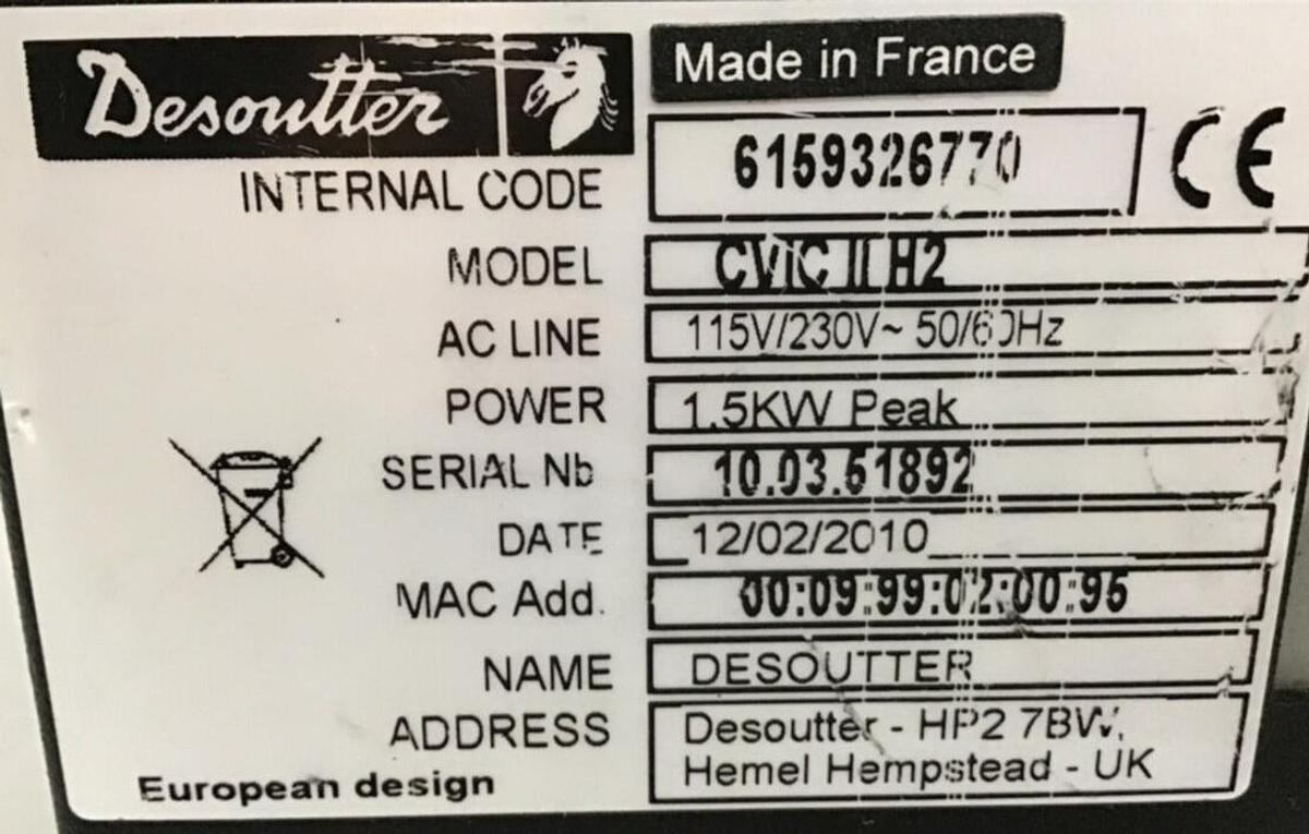 Used DESOUTTER Controller CVIC II H2 USED