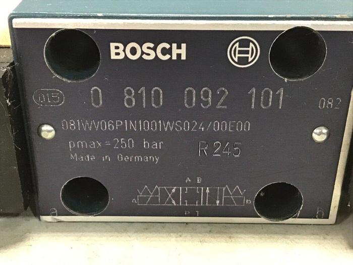 Used BOSCH Valve 0 810 092 101 #142045