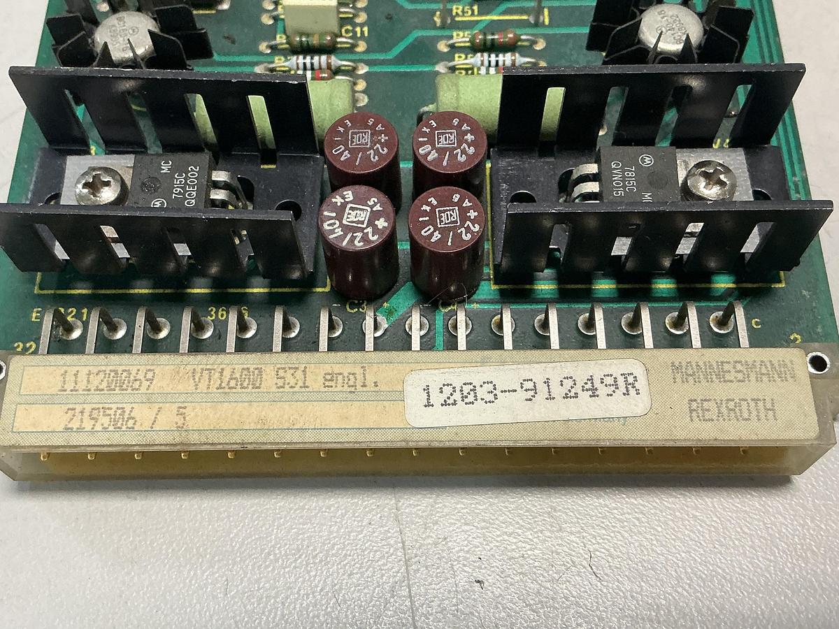Used REXROTH VT1600 531