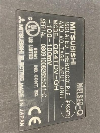 Used MITSUBISHI Isolated Thermocouple Q64TDV-GH #143448