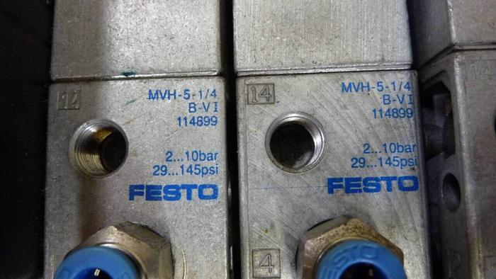 Used FESTO Control Block / Valve Terminal IFB8-02 #52721