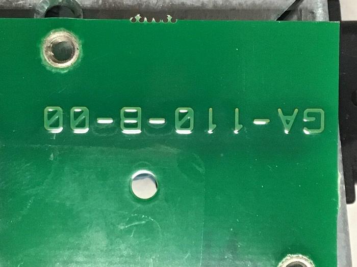 Used GAMMAFLUX Hot Runner Output Board GA-110-B-00 #122183