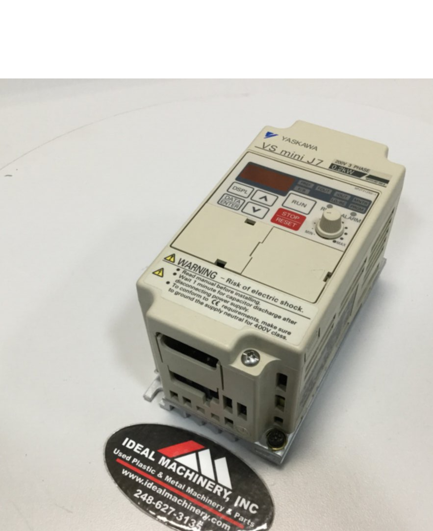 Used YASKAWA VS Mini J7 Drive CIMR-J7AA20P2 USED