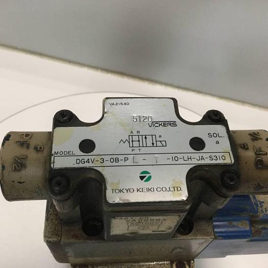 Used SPERRY VICKERS Valve DG4V30BPLT10LHJAS310 #97651