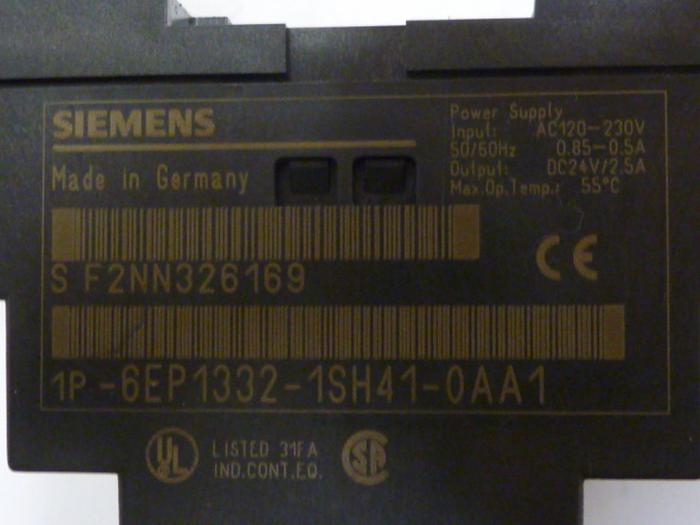 Used SIEMENS Power Supply 6EP1 332-1SH41-0AA1 #59877