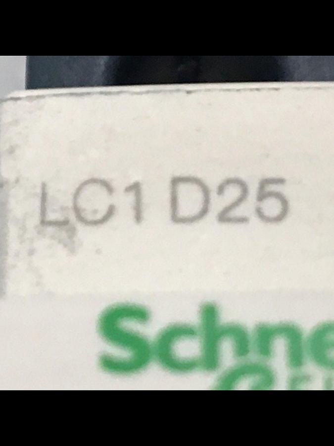 Used SCHNEIDER ELECTRIC Contactor LC1D25 Used