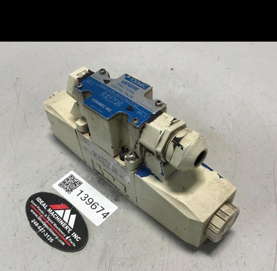 Used VICKERS Tokimec Directional Control Valve DG4V37CMP7H750 USED