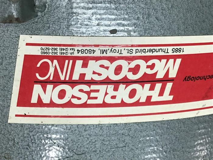 Used THORESON MCCOSH Hopper Loader Receiver MV-1 #132168