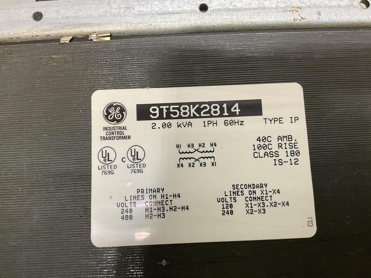 Used INDUSTRIAL CONTROL EQUIP 9T58K2814