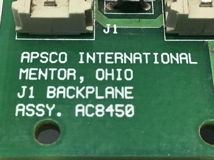 Used APSCO Van Dorn Rack Circuit Board AC8450 USED