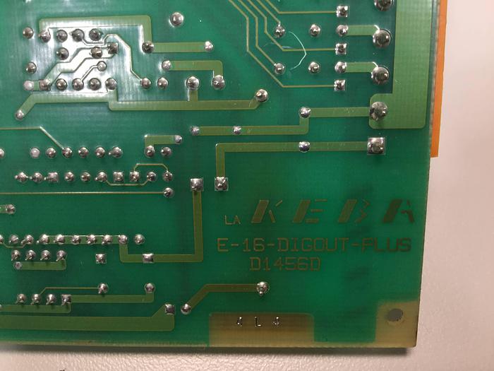 Used KEBA Engel Output Board E-16-DIGOUT-PLUS D1456D Used
