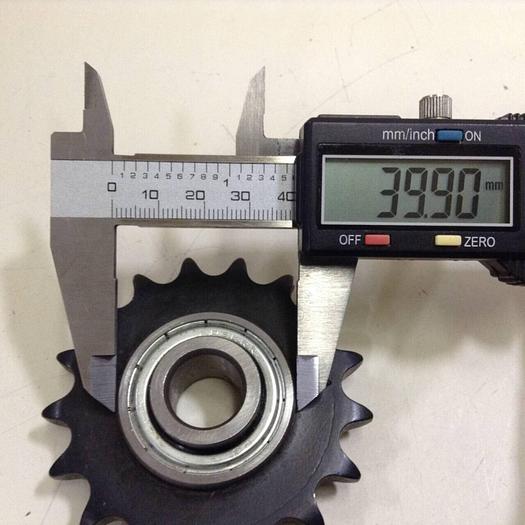 Used MARTIN SPROCKET 5/8 Bore Idler Sprocket 40BB17H #82915